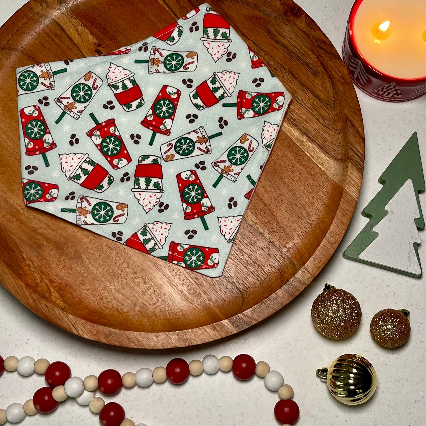 Christmas Lattes Bandana
