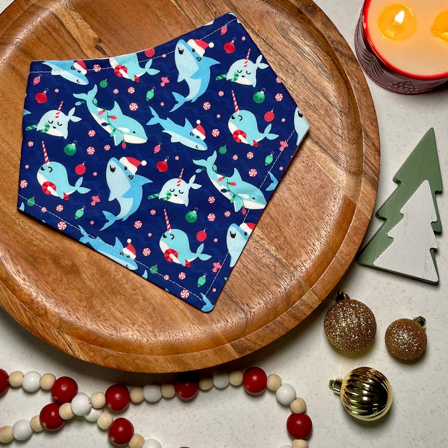 Under the Sea Christmas Bandana