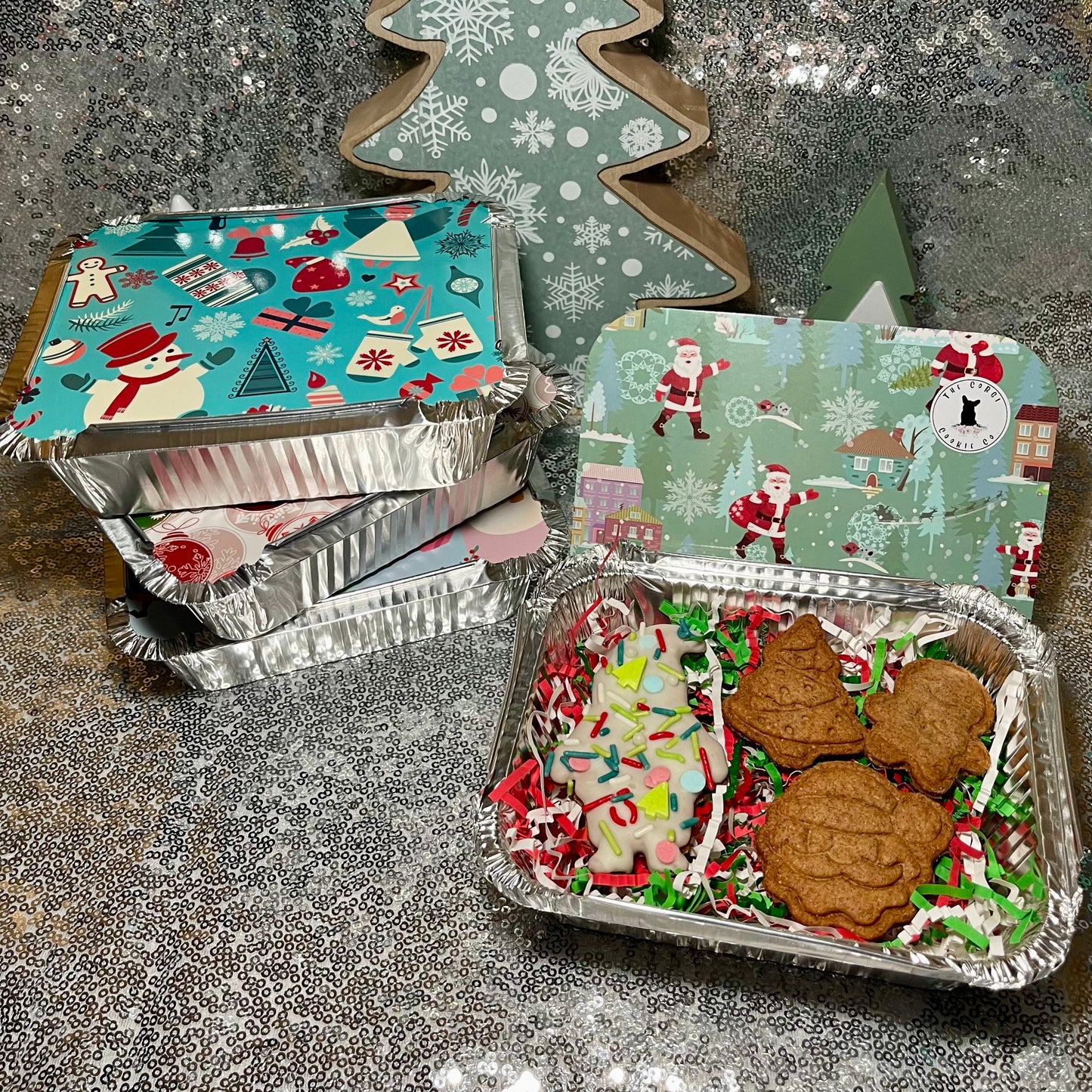 Christmas Cookie Tin