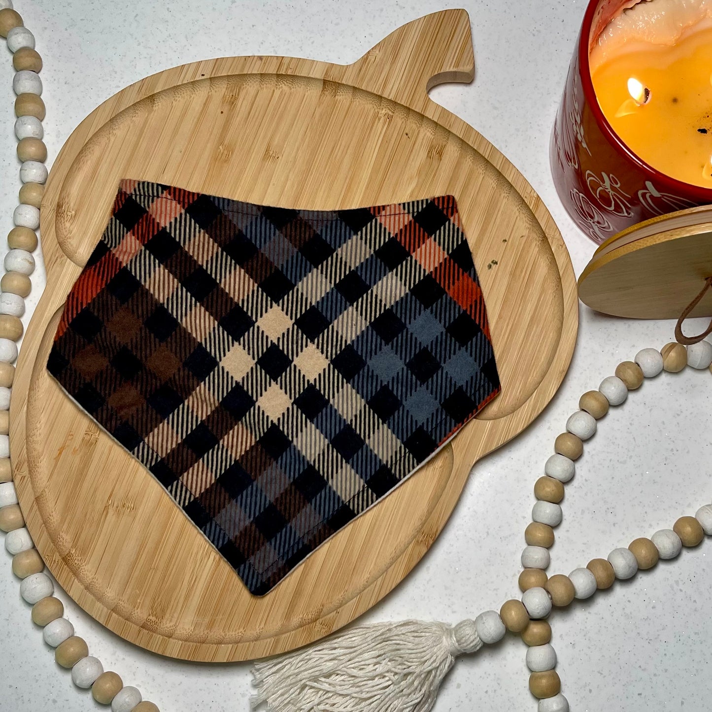 Perfect Fall Plaid Bandana