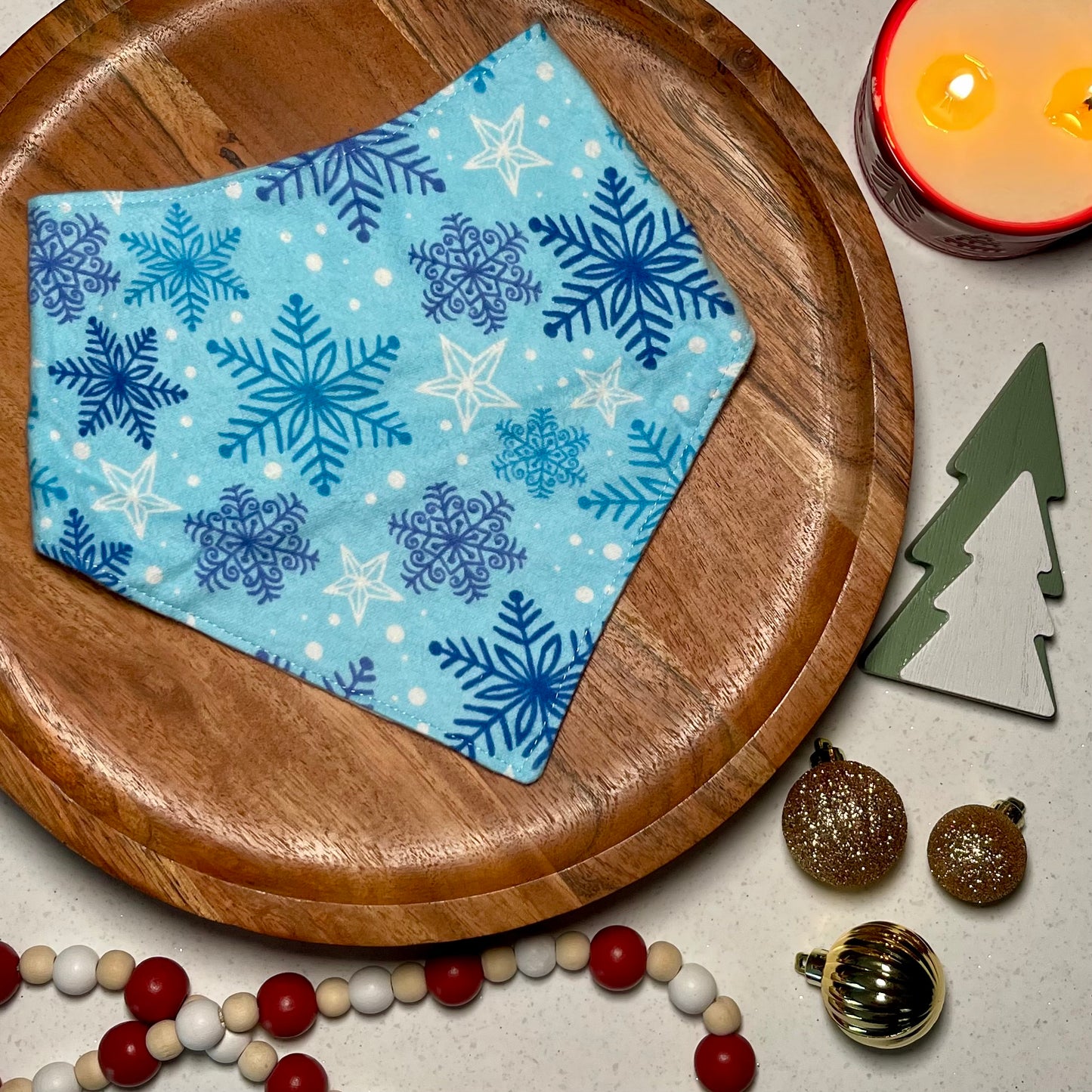 Winter Snowflakes Bandana