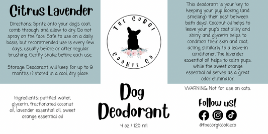 Dog Deodorant