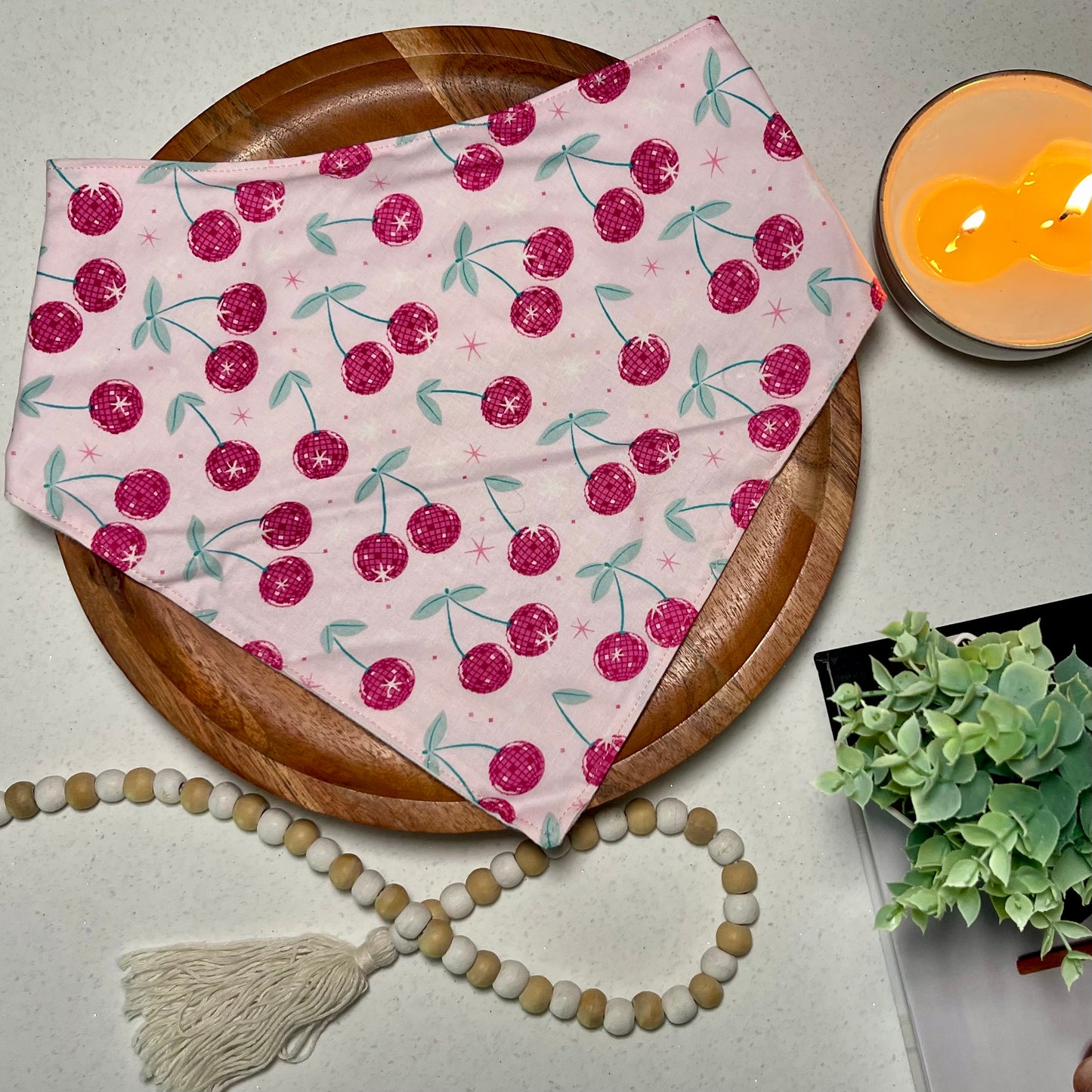 Disco Cherries Bandana