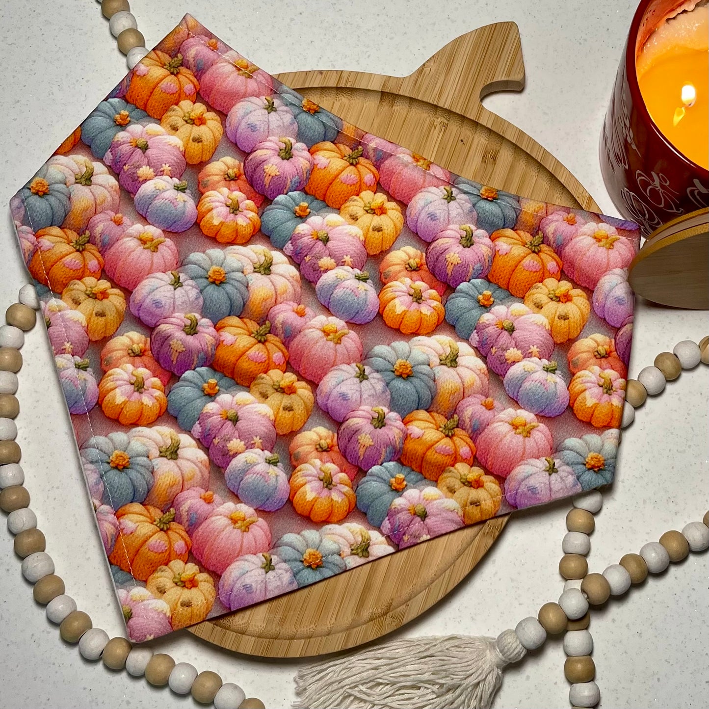 Crochet Pumpkins Bandana