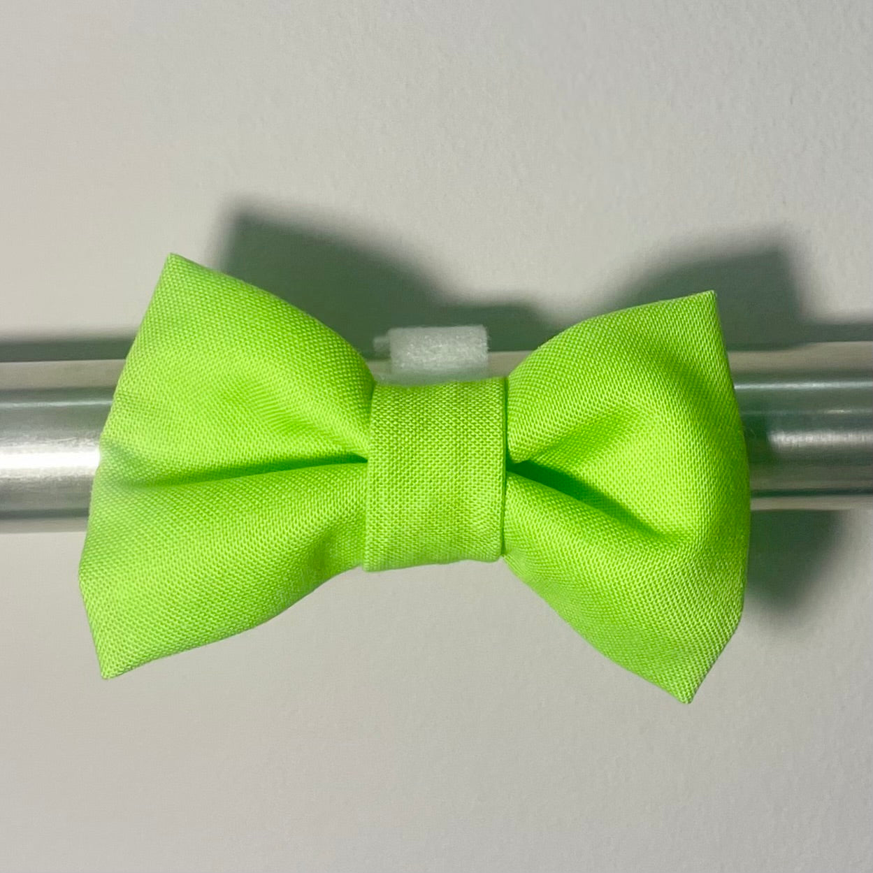 Neon Green Collar Bow