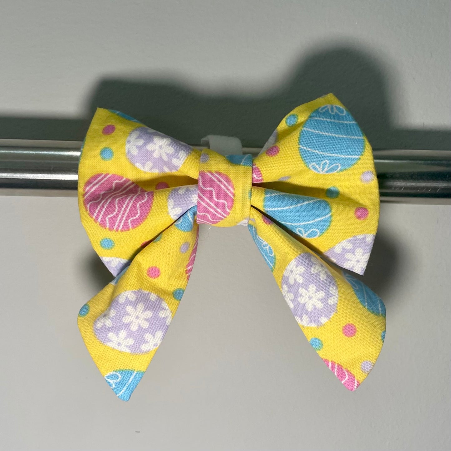 Egg-cellent Easter Collar Bow