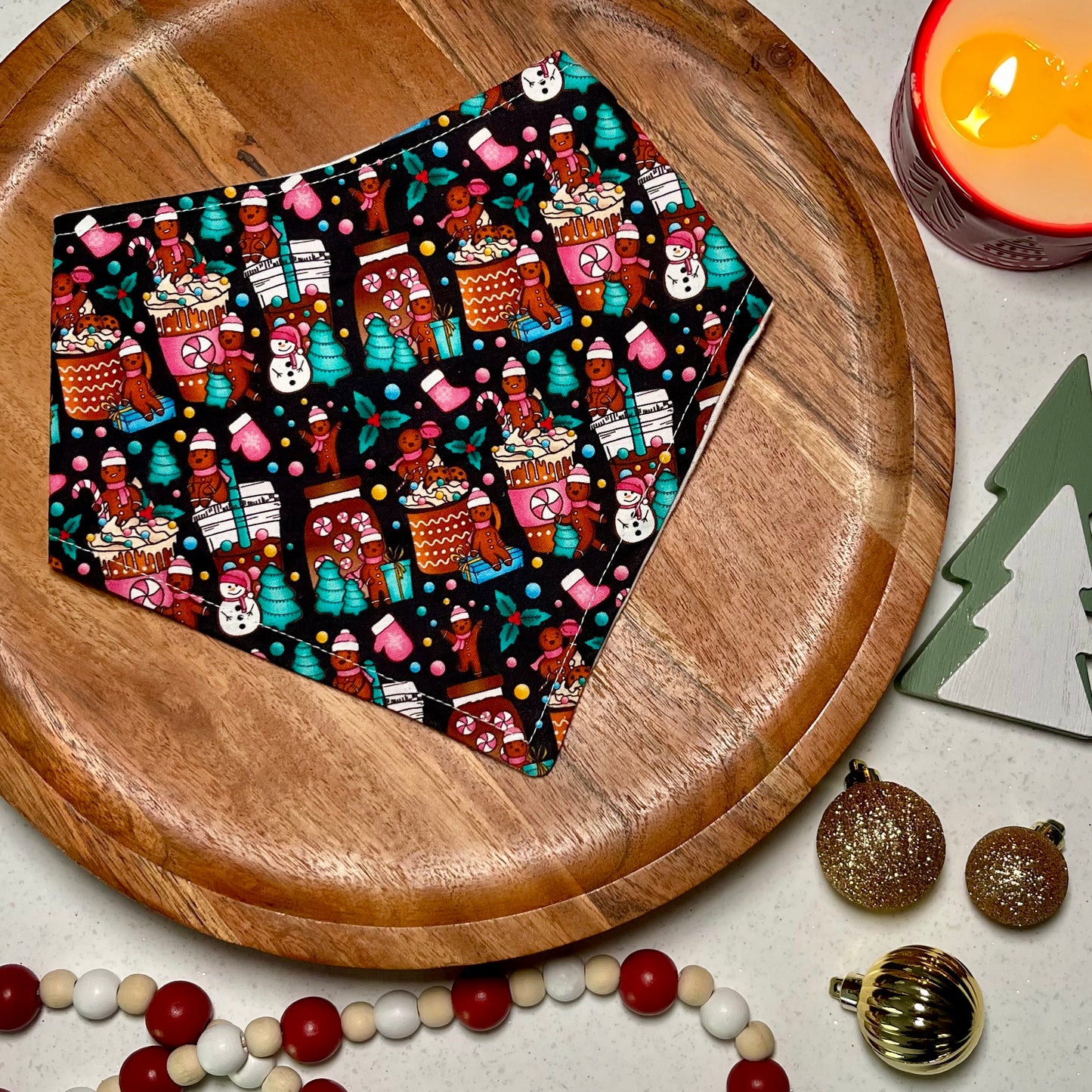 Gingerbread Latte Bandana