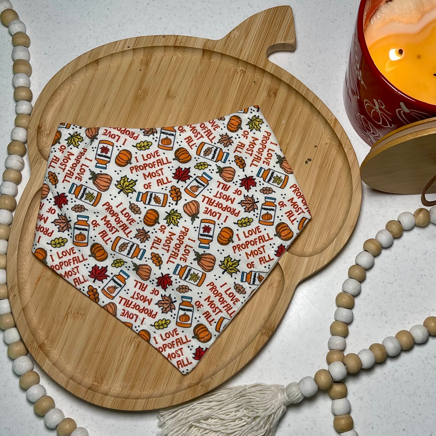 Pumpkin Spice & Propofall Bandana