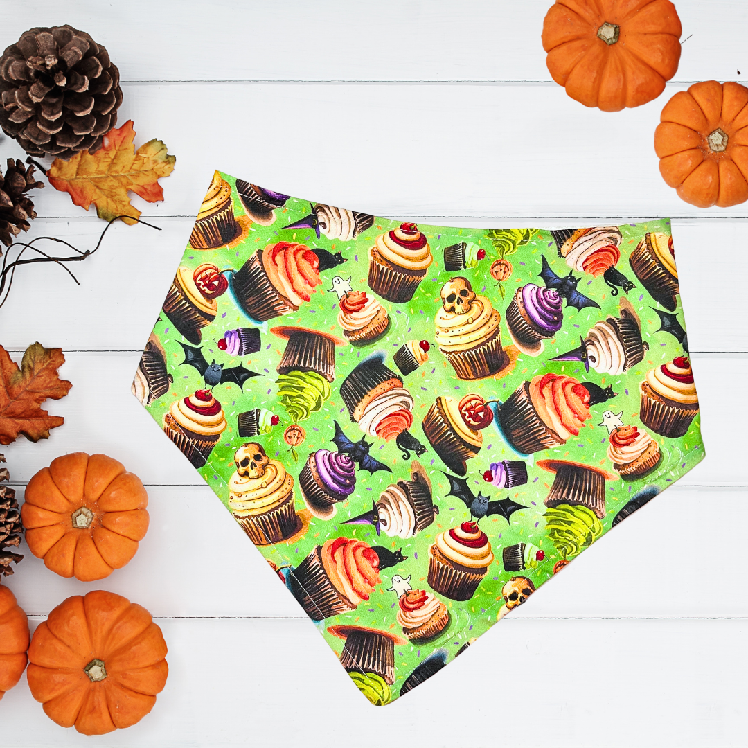 Halloween Cupcakes Bandana