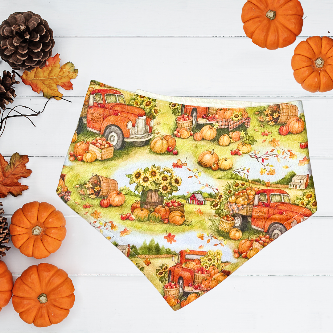 Fall Trucks Bandana