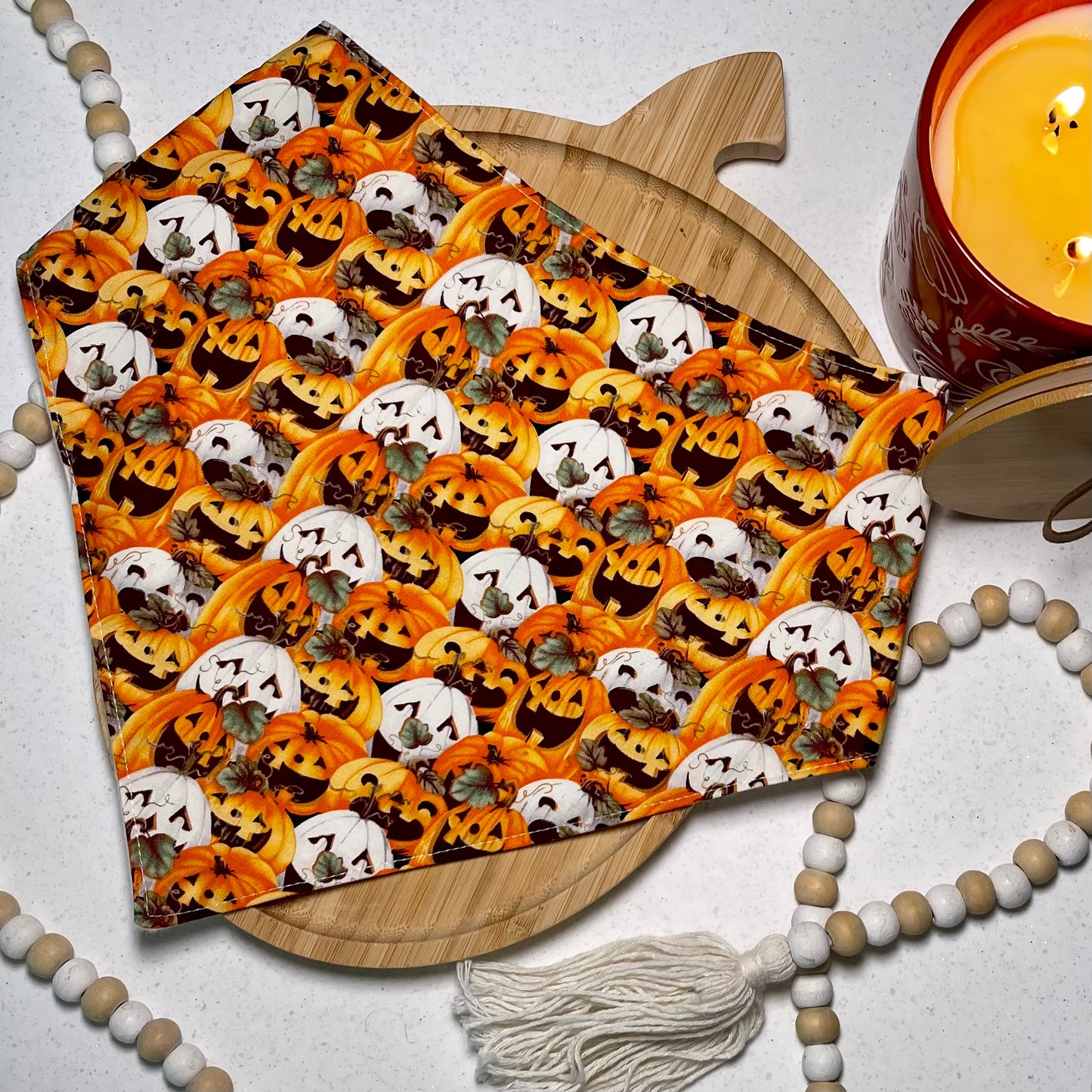 Jack-O-Lantern Fields Bandana