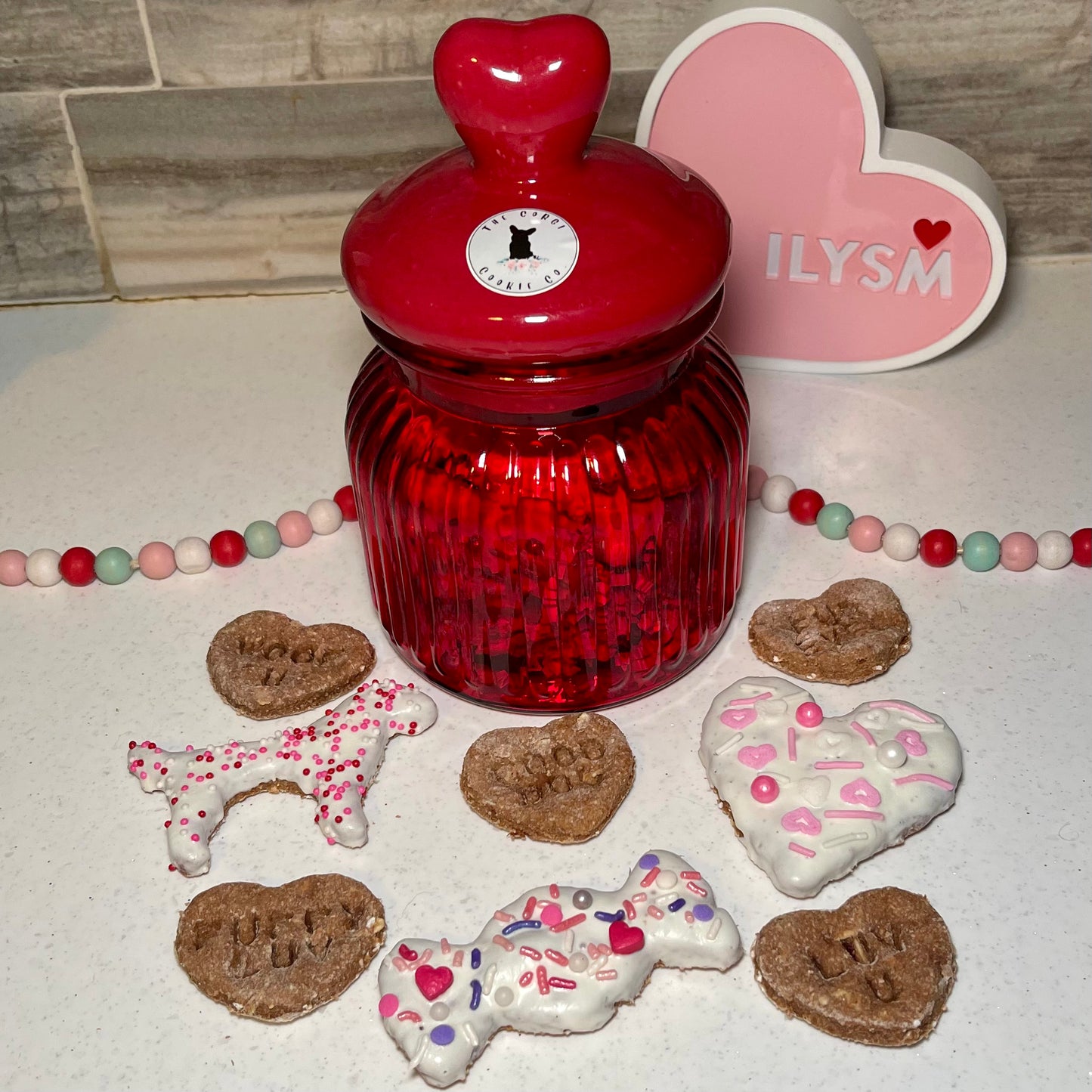 Heart Topper Jar