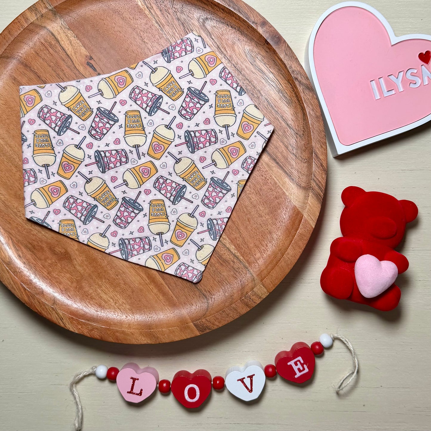 Love You a Latte Bandana