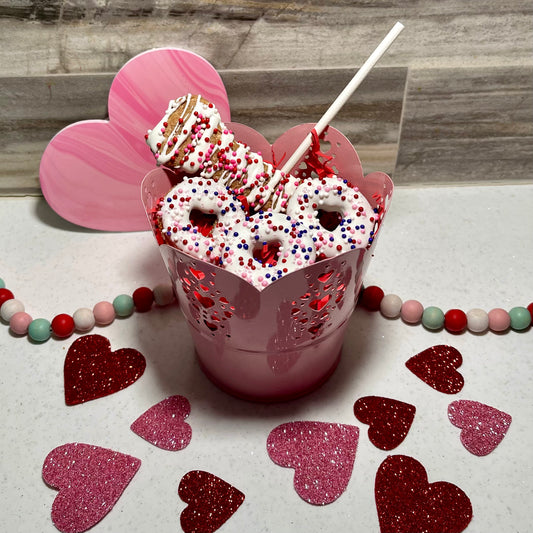 Valentine Goodie Bucket