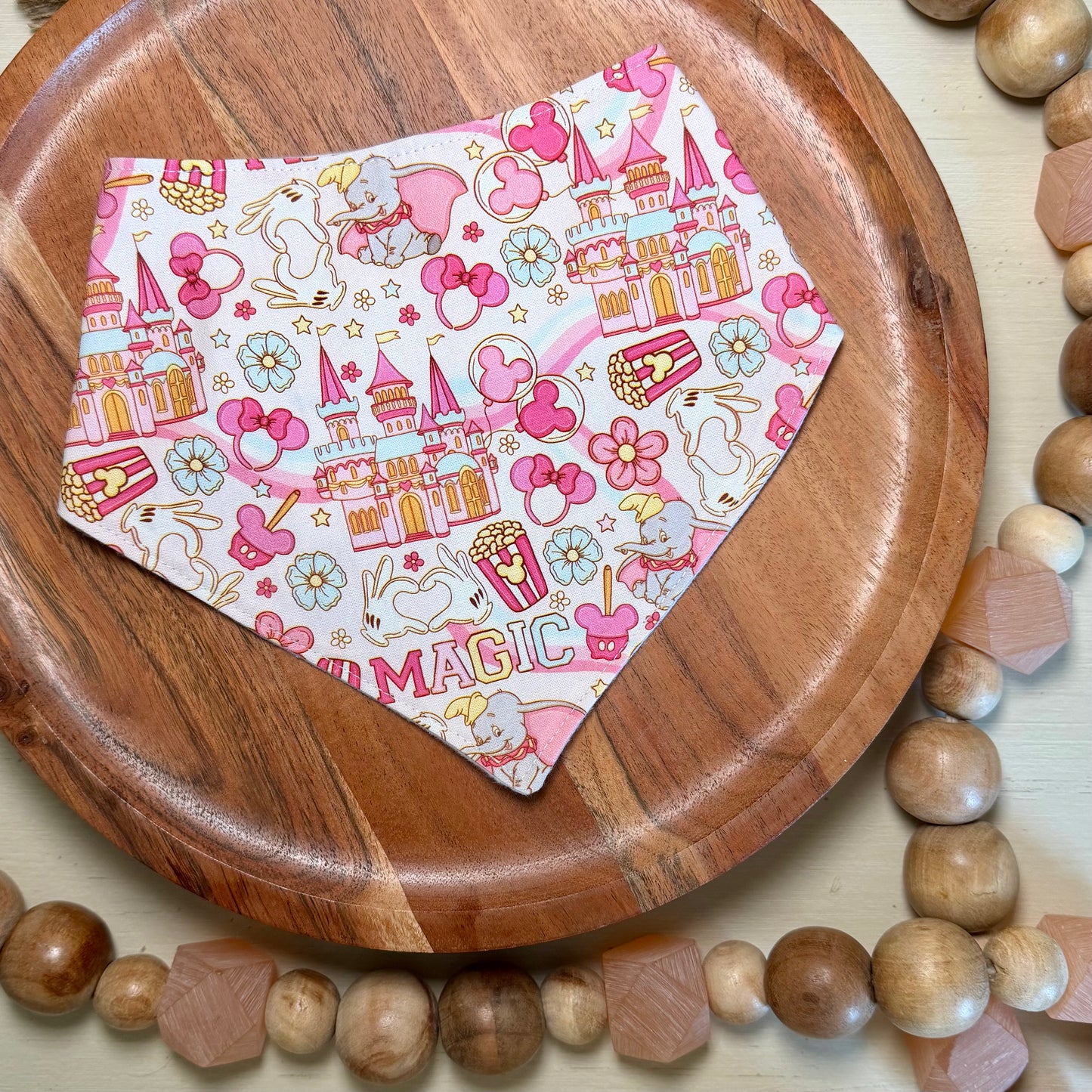 Pink Magic Castle Bandana