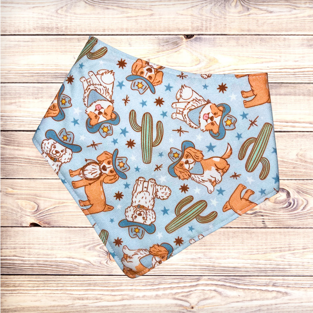 Western Dogs - Blue Bandana