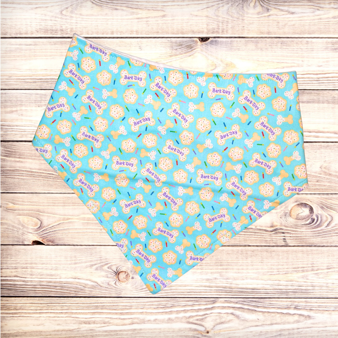 Barkday Treats - Blue Bandana