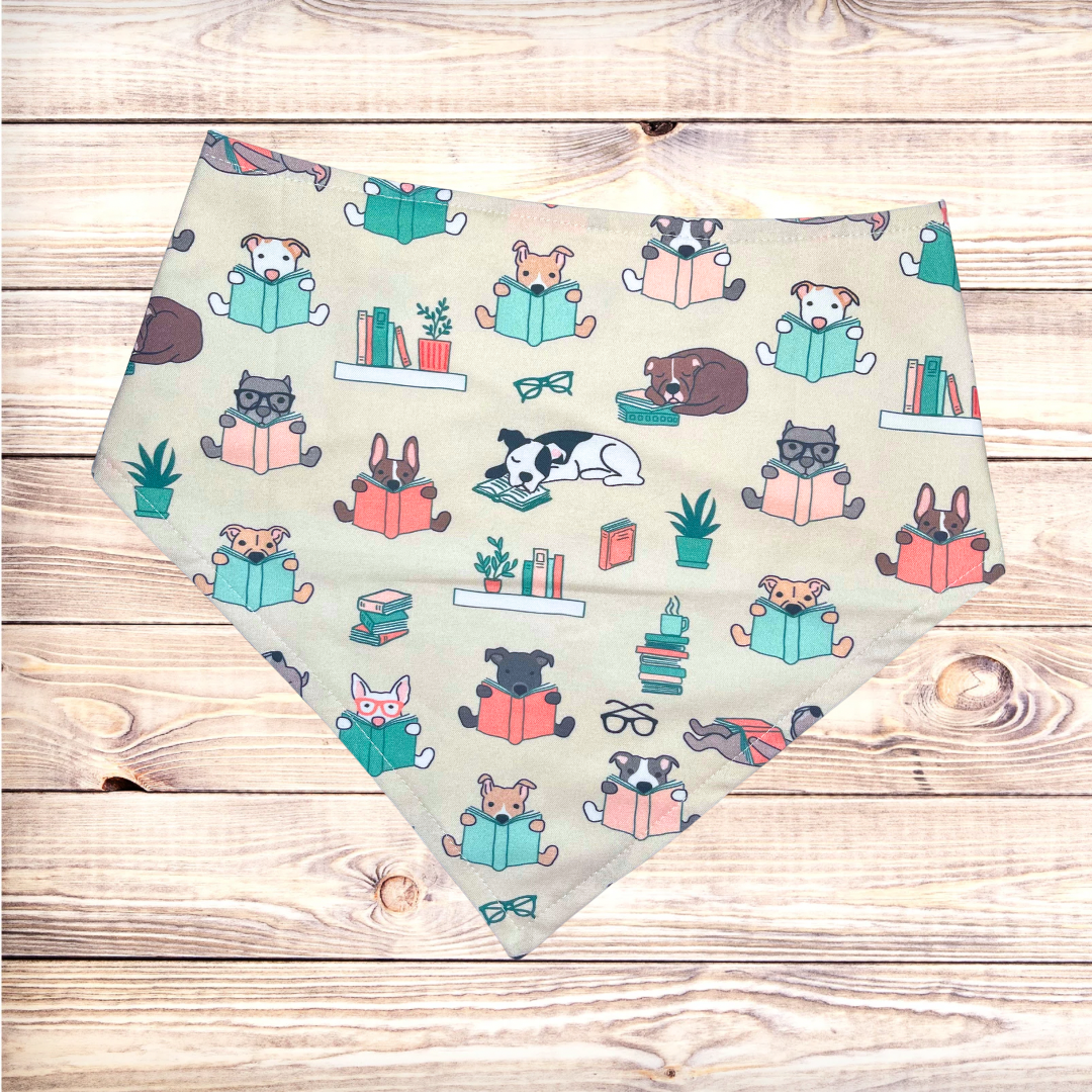 Books & Dogs Bandana