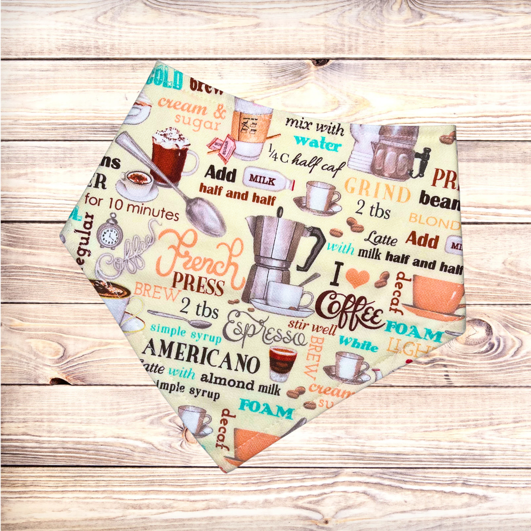 Coffee Time Bandana