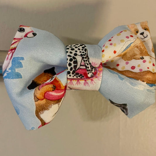 Floatin' Pups Collar Bow