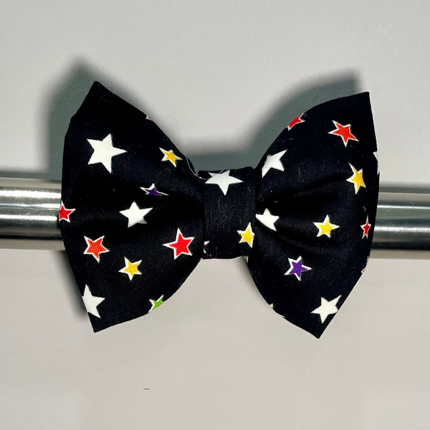 Glow-in-the-Dark Stars Collar Bow