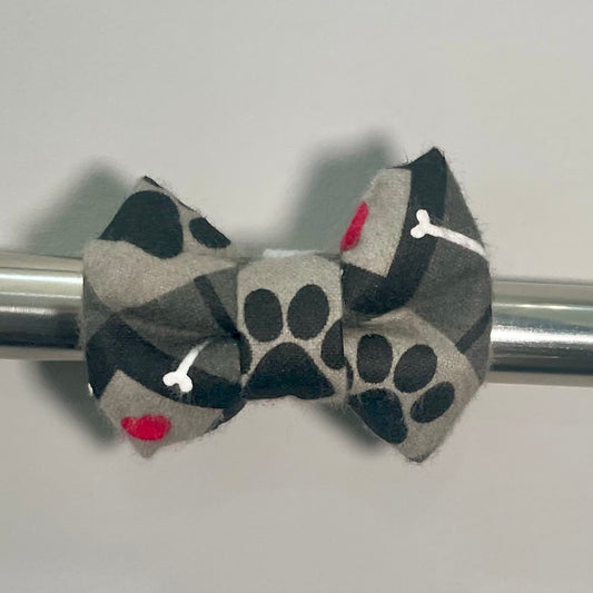Pawfect Plaid Collar Bow