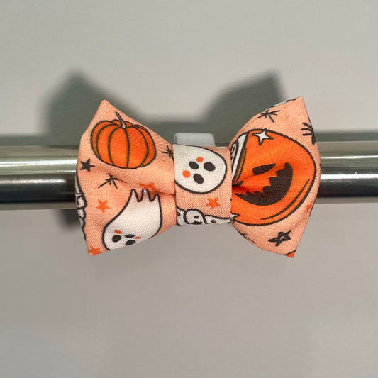 Halloween Coffees Collar Bow