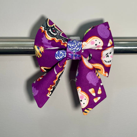 Halloween Sweets Collar Bow