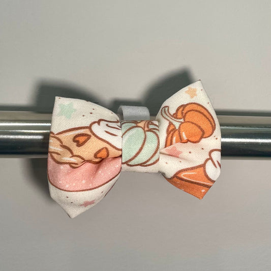 Fall Baking Collar Bow