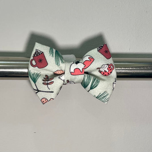 Wintertime S'mores Collar Bow