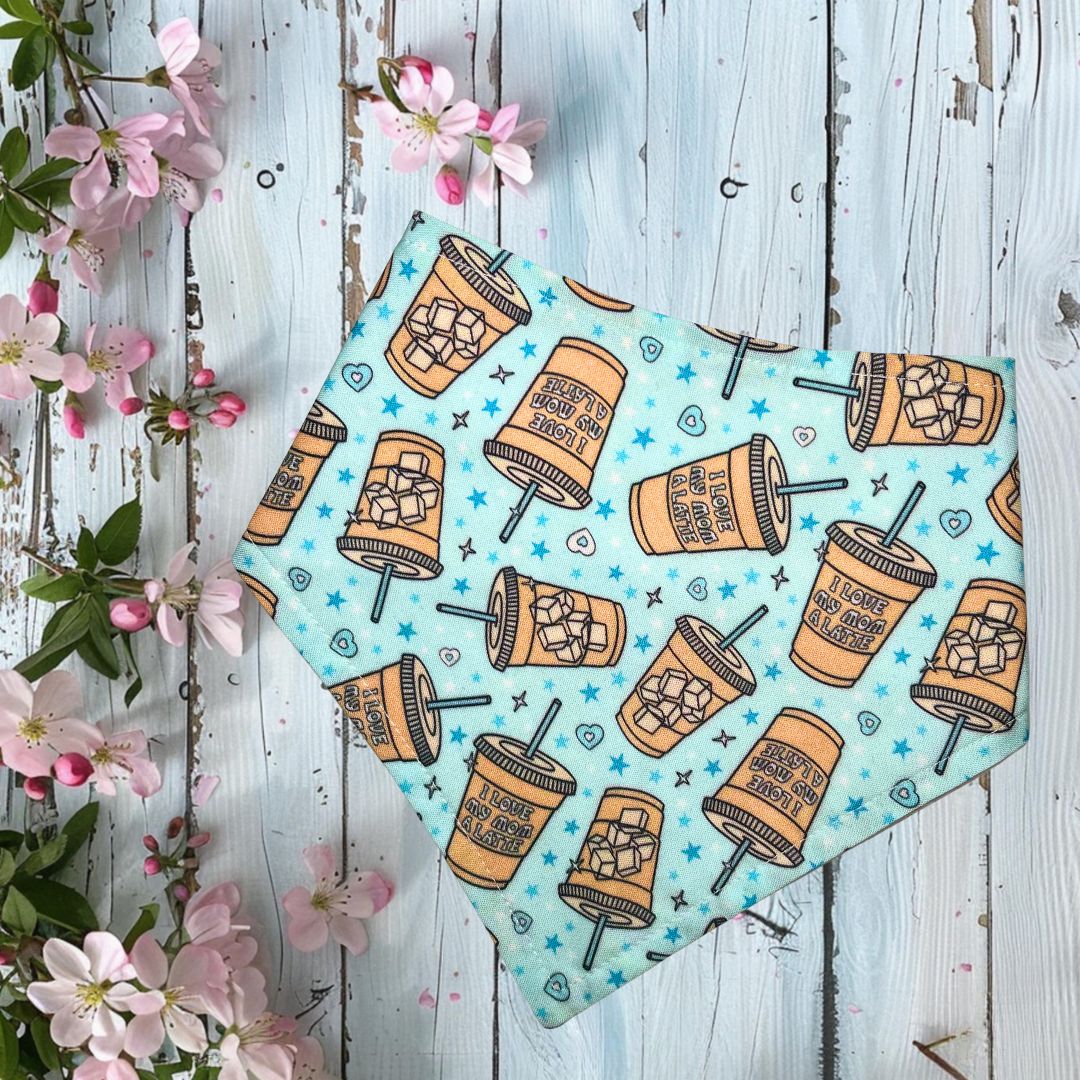 Love My Mom a Latte Bandana