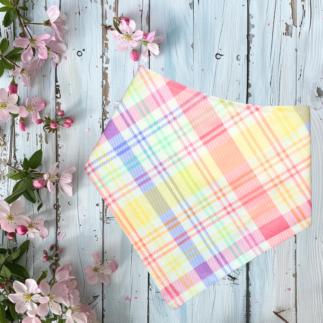 Spring Plaid Bandana