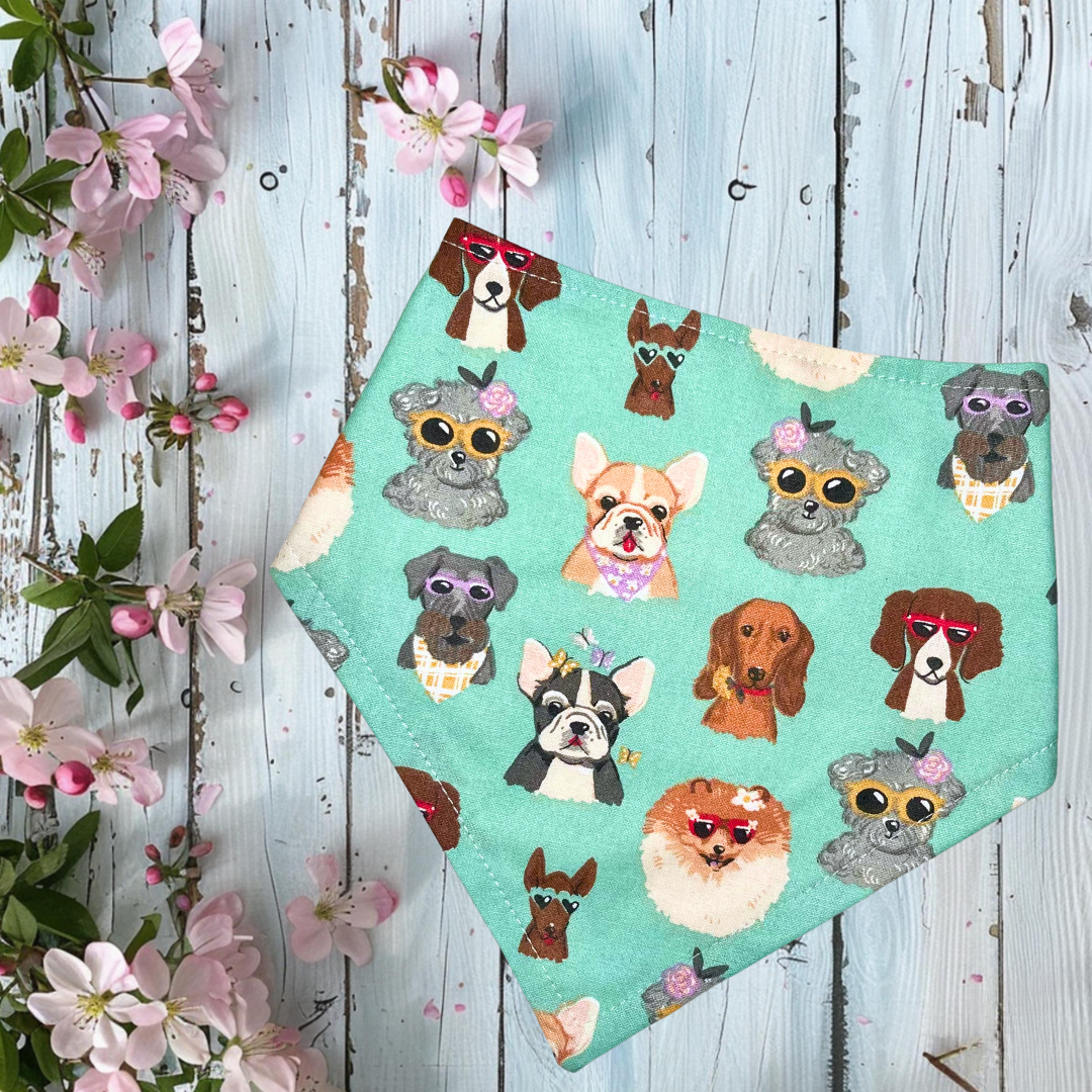 Spring Pups Bandana