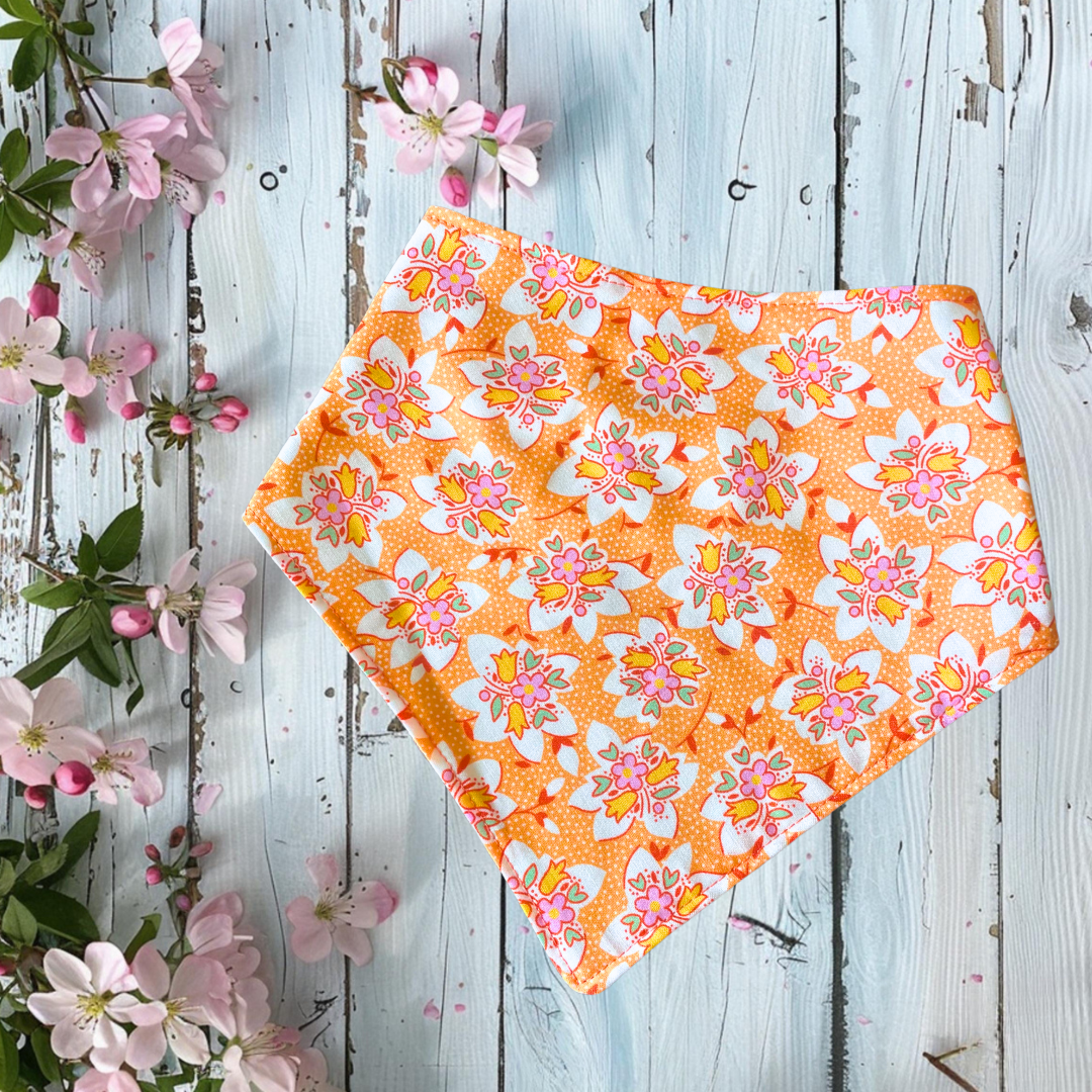Tangerine Blossom Bandana