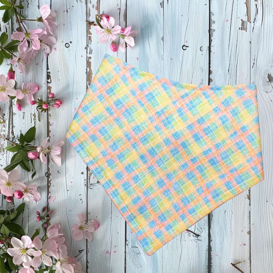 Easter Plaid Bandana
