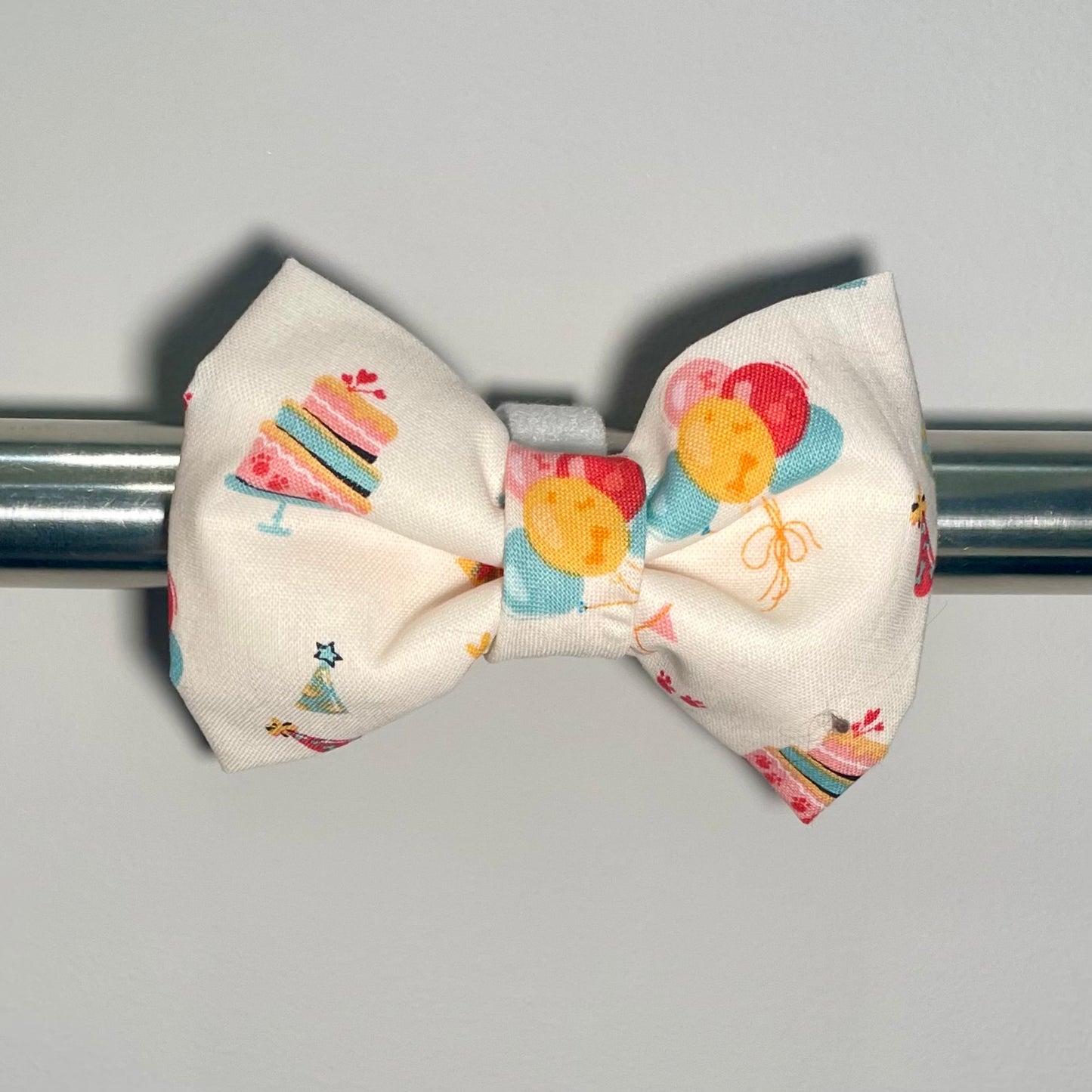 Birthday Pastels Collar Bow