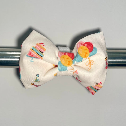 Birthday Pastels Collar Bow