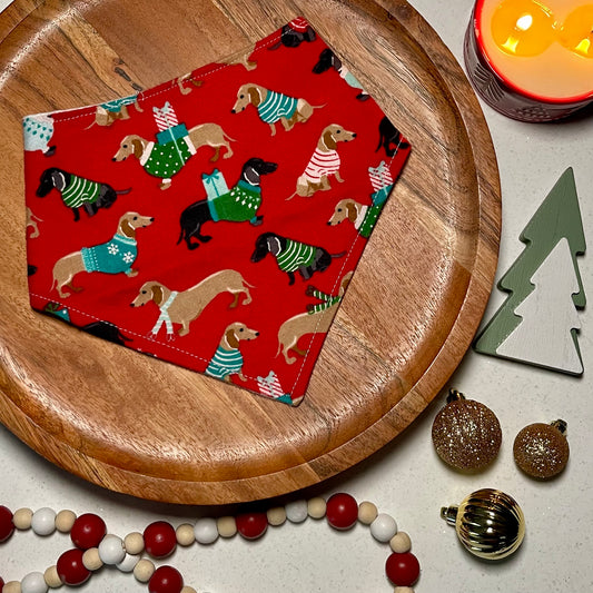 Christmas Present Weenies Bandana