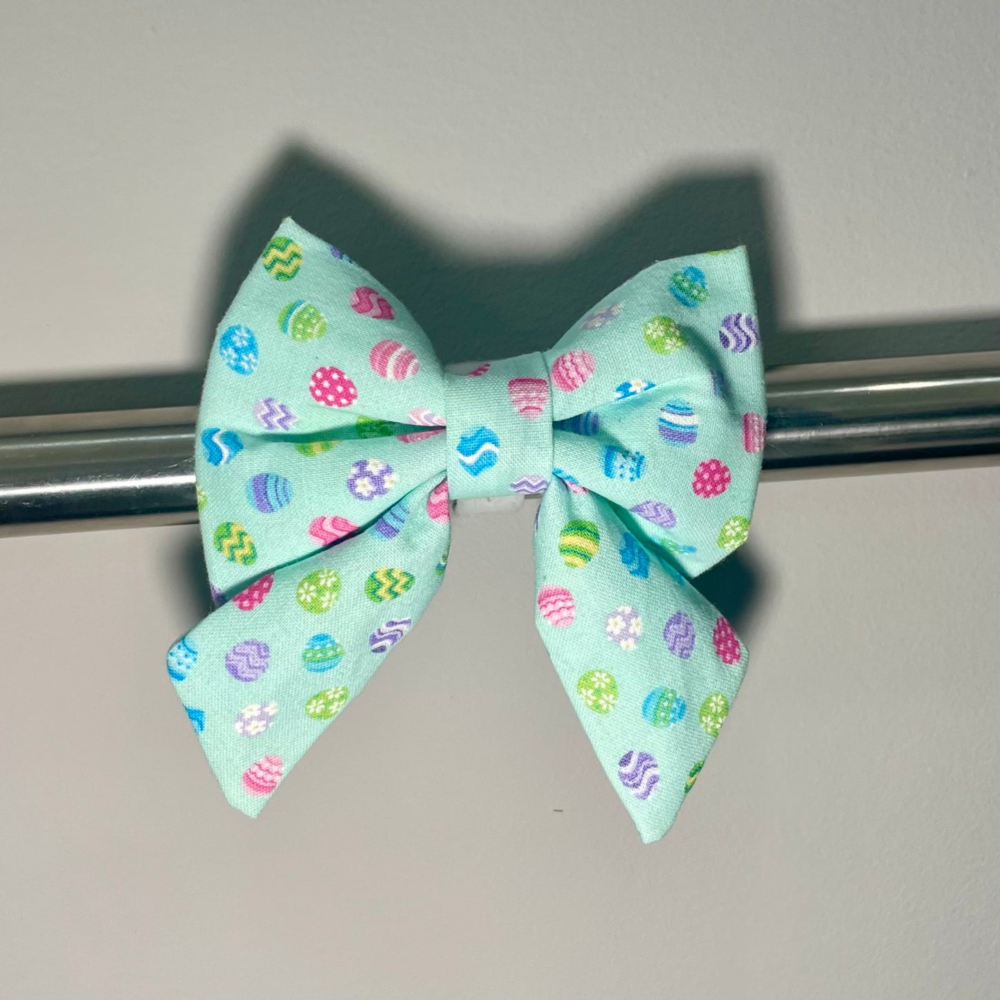 Tiny Easter Eggs Collar Bow