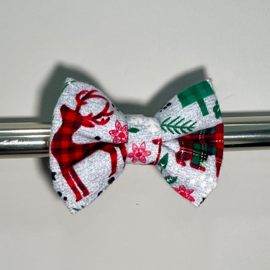 Winter Wilderness Collar Bow