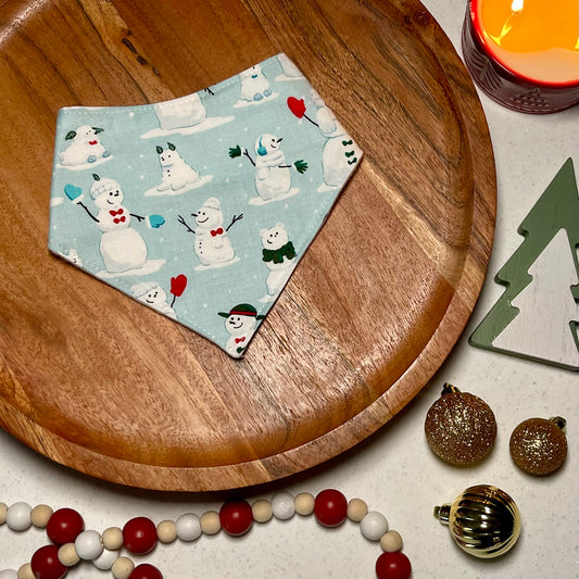 Snowman Family Bandana