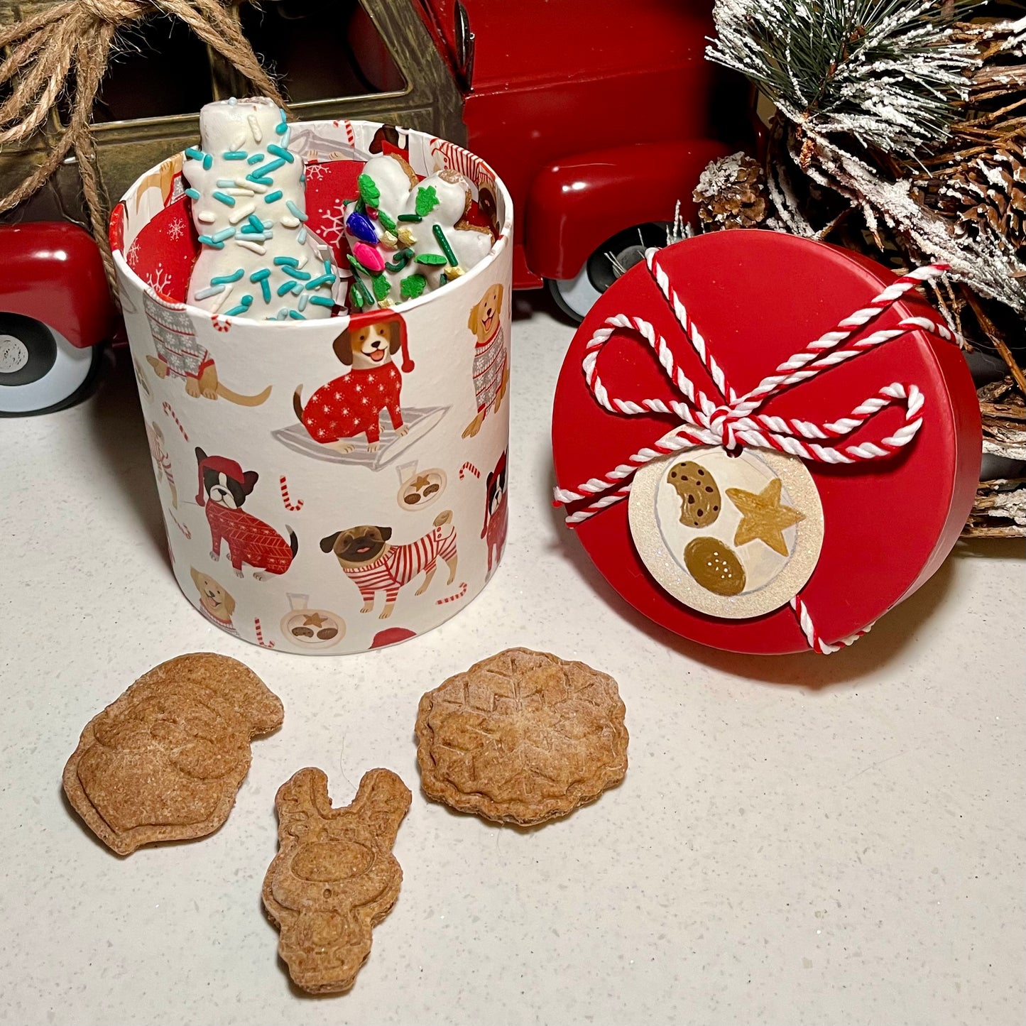 Christmas Dog Box