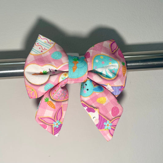 Easter Cookies Collar Bow