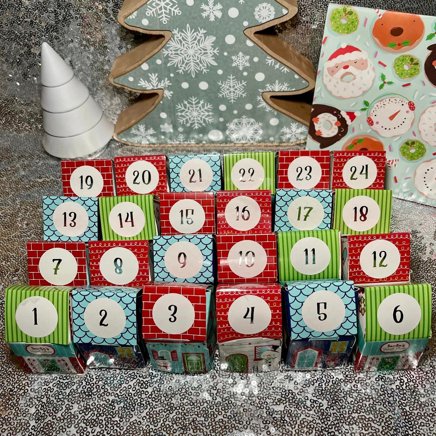 Christmas Advent Cookie Calendar