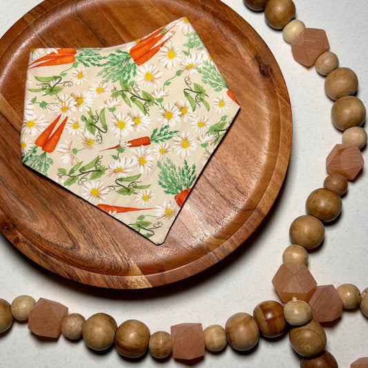 Carrots & Flowers Bandana