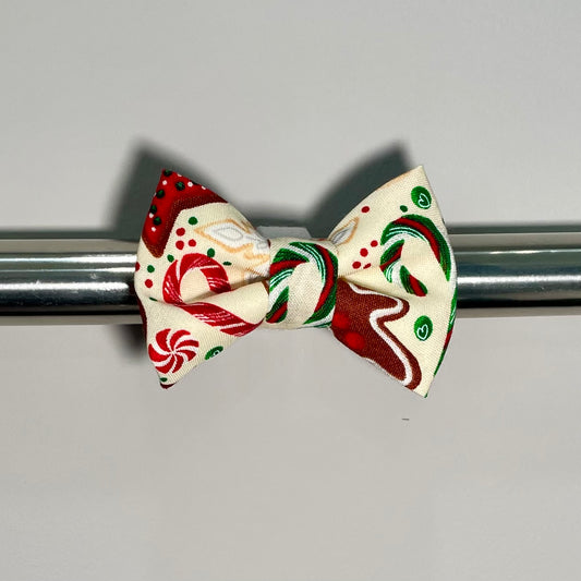 Christmas Sugar Cookies Collar Bow