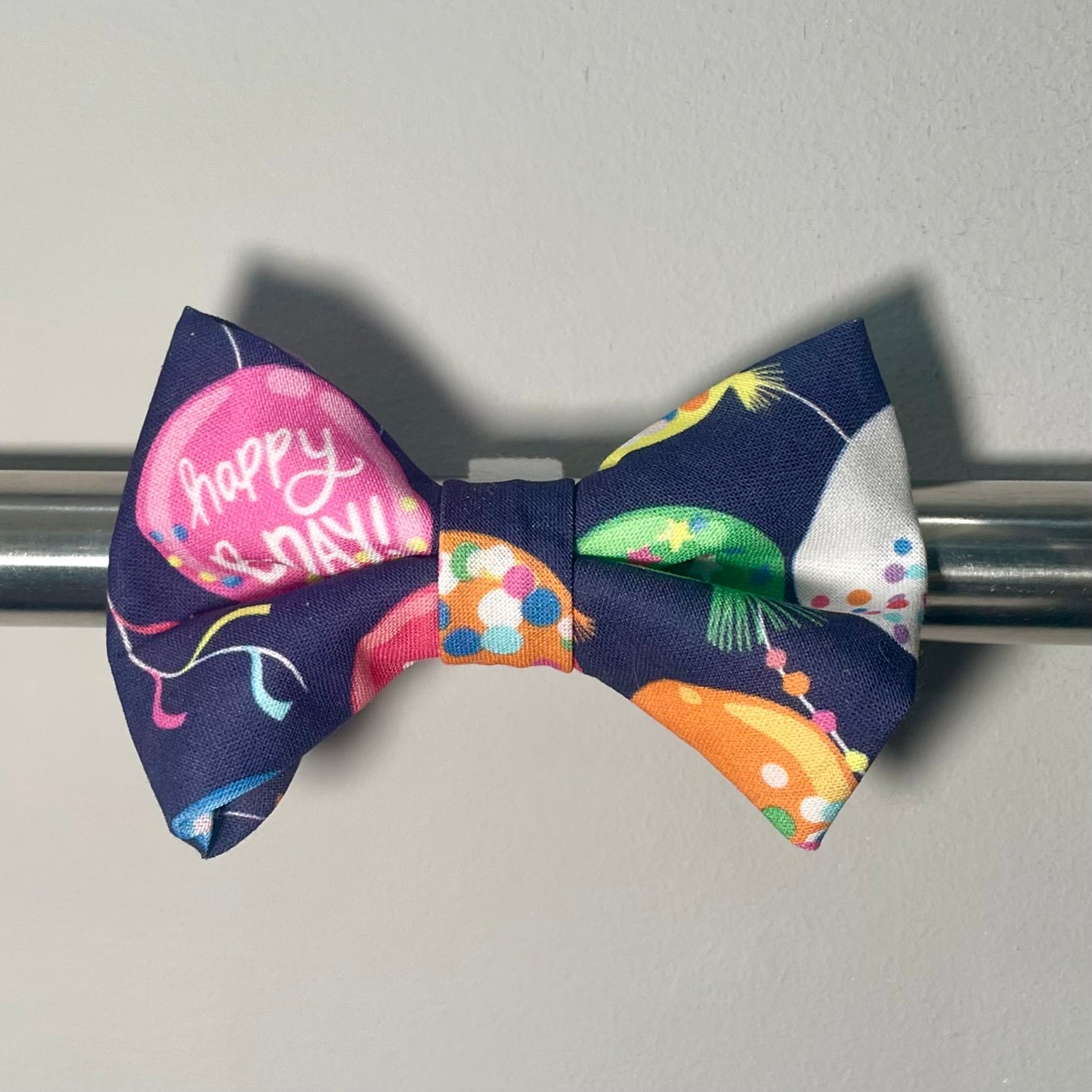 Birthday Balloon Collar Bow