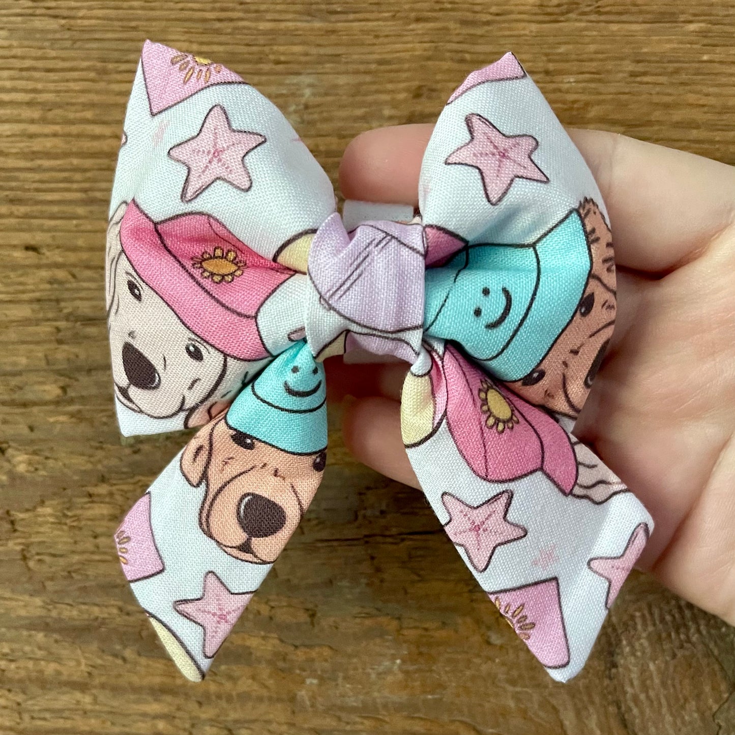 Doggy Beach Day Collar Bow