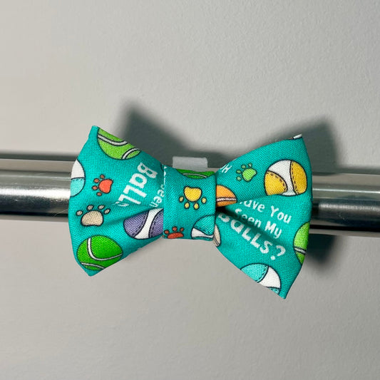 Have You Seen My Balls Collar Bow