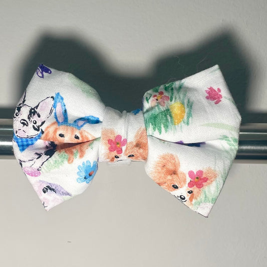 Easter Pups Collar Bow